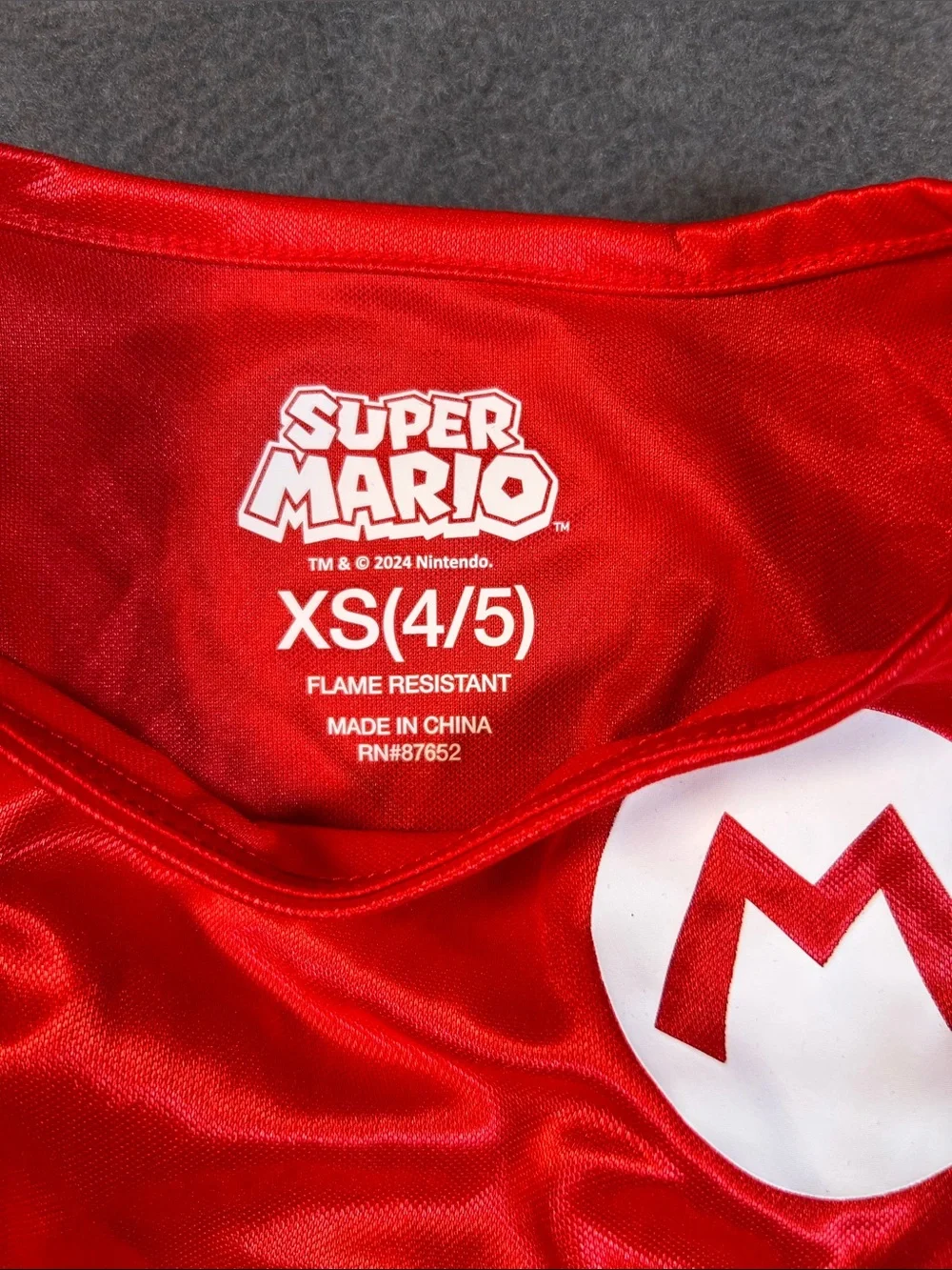 Nintendo Red & Blue Super Mario Character Dress